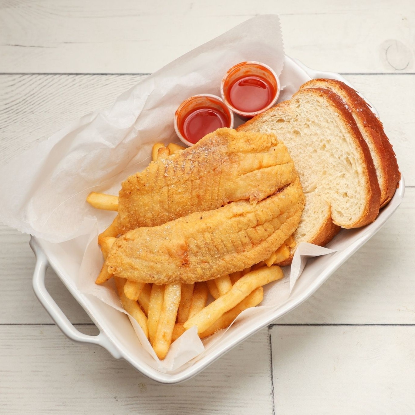 Fish Sandwich - Tilapia / Catfish with Fries